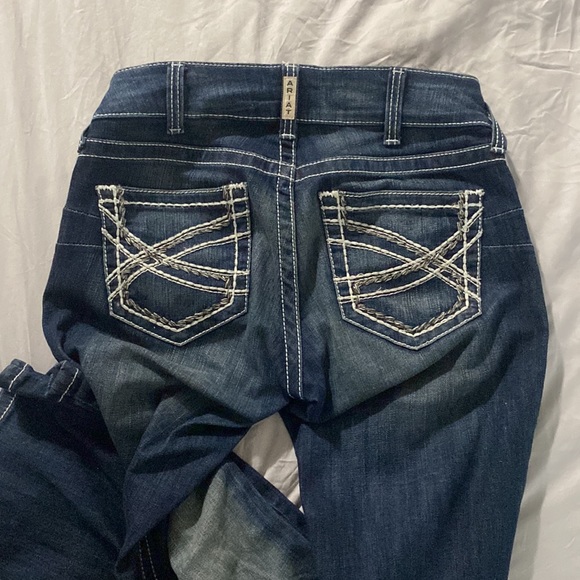 Ariat Flare boot jeans, dark blue denim - Picture 6 of 6